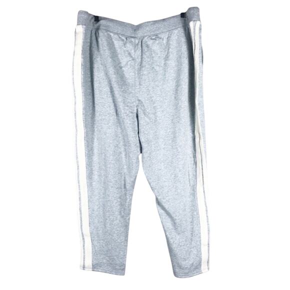 NWT Champion Heritage Sweatpants Womens 3X Oxford Grey Cropped Drawstring Cozy - Picture 3 of 4
